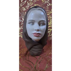 Marwal Industries Chalkware Bust